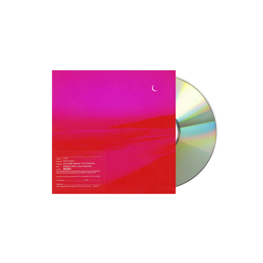 Lany Malibu Nights Cd, Case Dent (jewel Case)