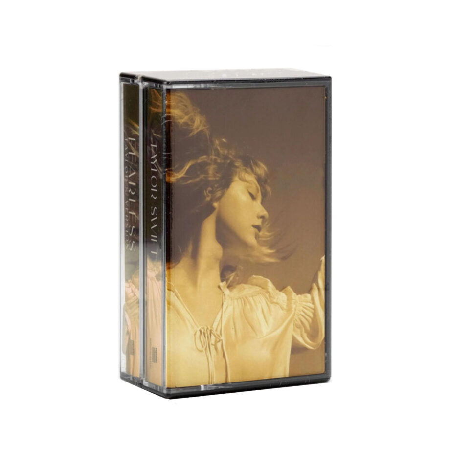 Taylor Swift Fearless Taylor's Version Clear Jewel Case Cassette