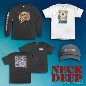 PREORDER NECK DEEP FALL 2019 MERCH IN THE PHILIPPINES