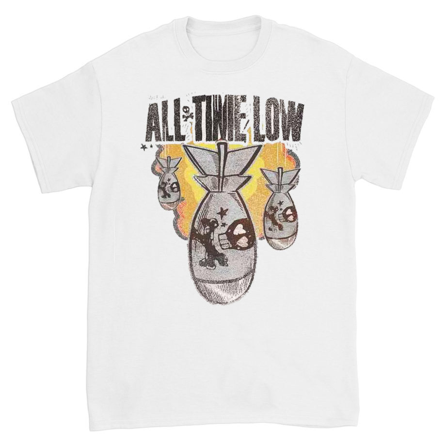 All Time Low Da bomb tshirt White