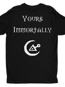 CRADLE OF FILTH Yours Immortally Tshirt Back