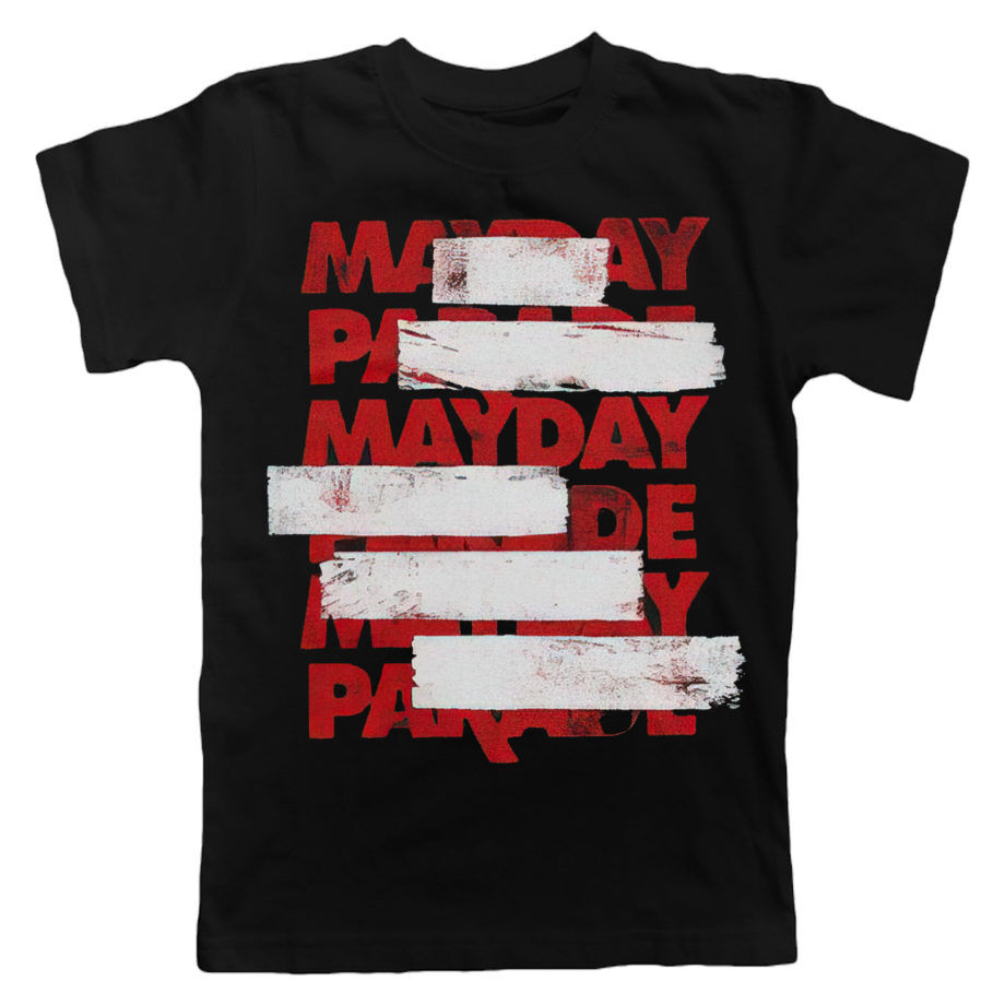 MAYDAY PARADE Black Lines T-shirt