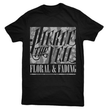 Pierce The Veil Floral And Fading Tshirt