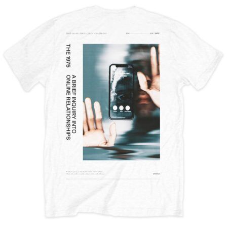 The 1975 Abiior Side Face Time Tshirt Back