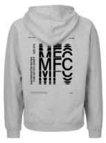 The 1975 Music For Cars Heather Gray Hoodie Back