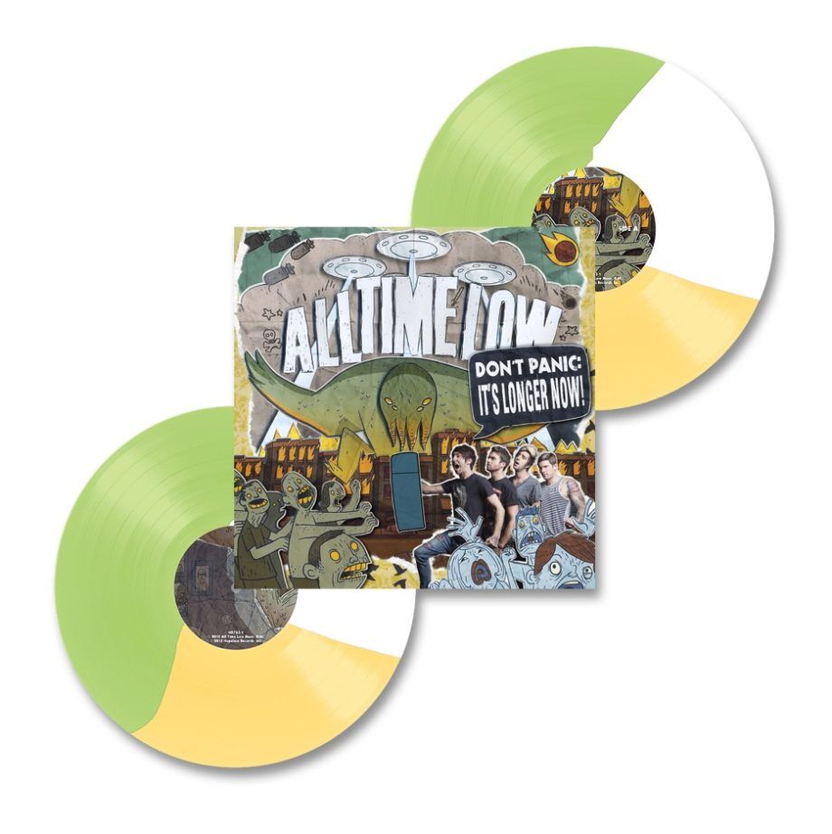 ALL TIME LOW Don't Panic It's Louder Now Vinyl