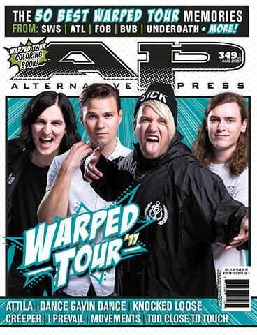 ALTERNATIVE PRESS 349.1 Warped Tour Magazine