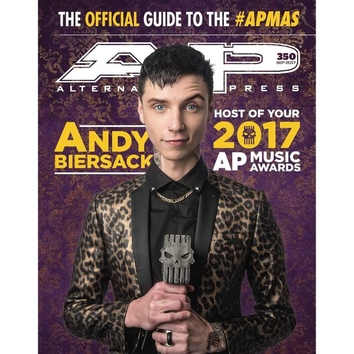 ALTERNATIVE PRESS 350 AP MUSIC AWARDS 2017: Andy Biersack Magazine