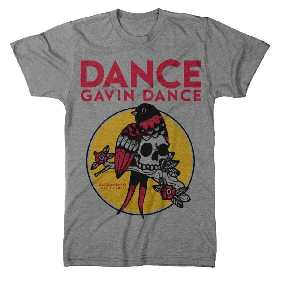 DANCE GAVIN DANCE Bird Skull Tshirt