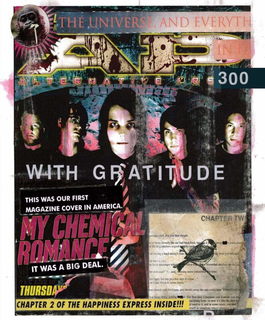 ALTERNATIVE PRESS My Chemical Romance 300.2 Big Version Magazine