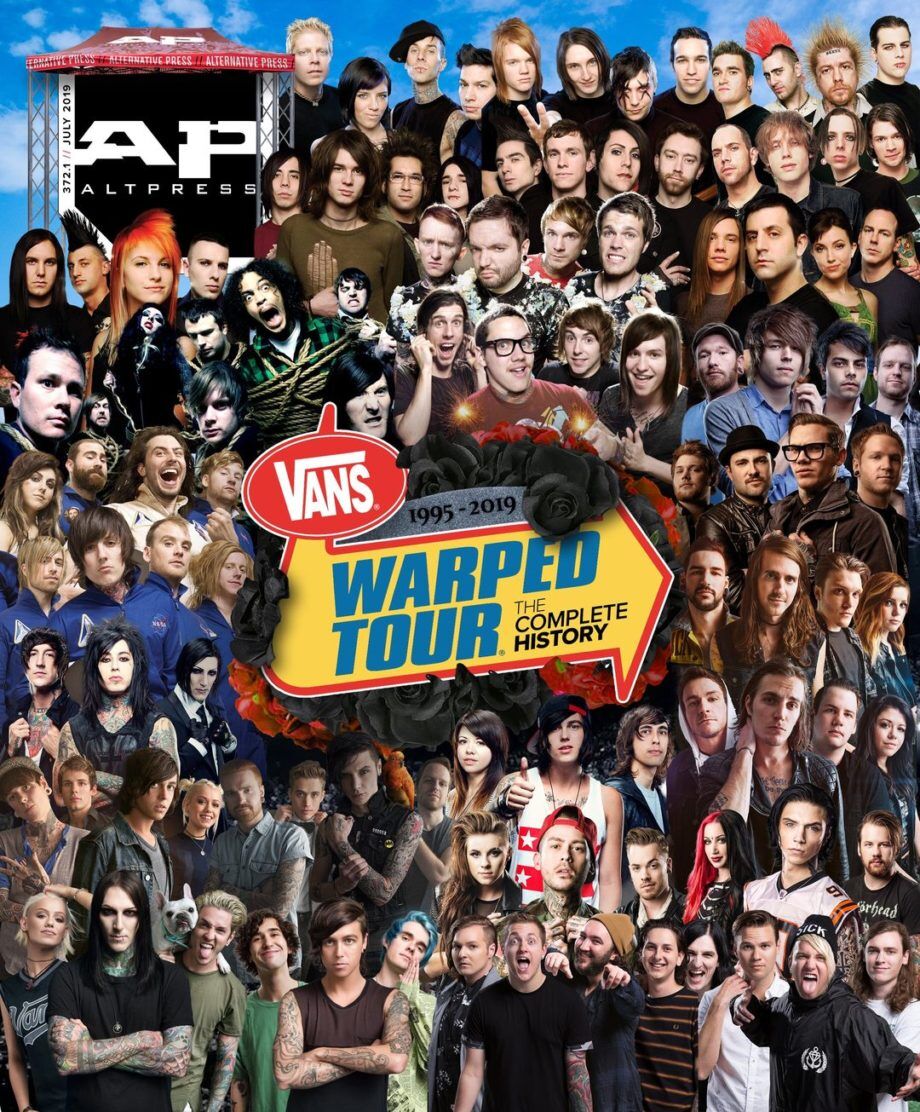 ALTERNATIVE PRESS Vans Warped Tour 372 Magazine