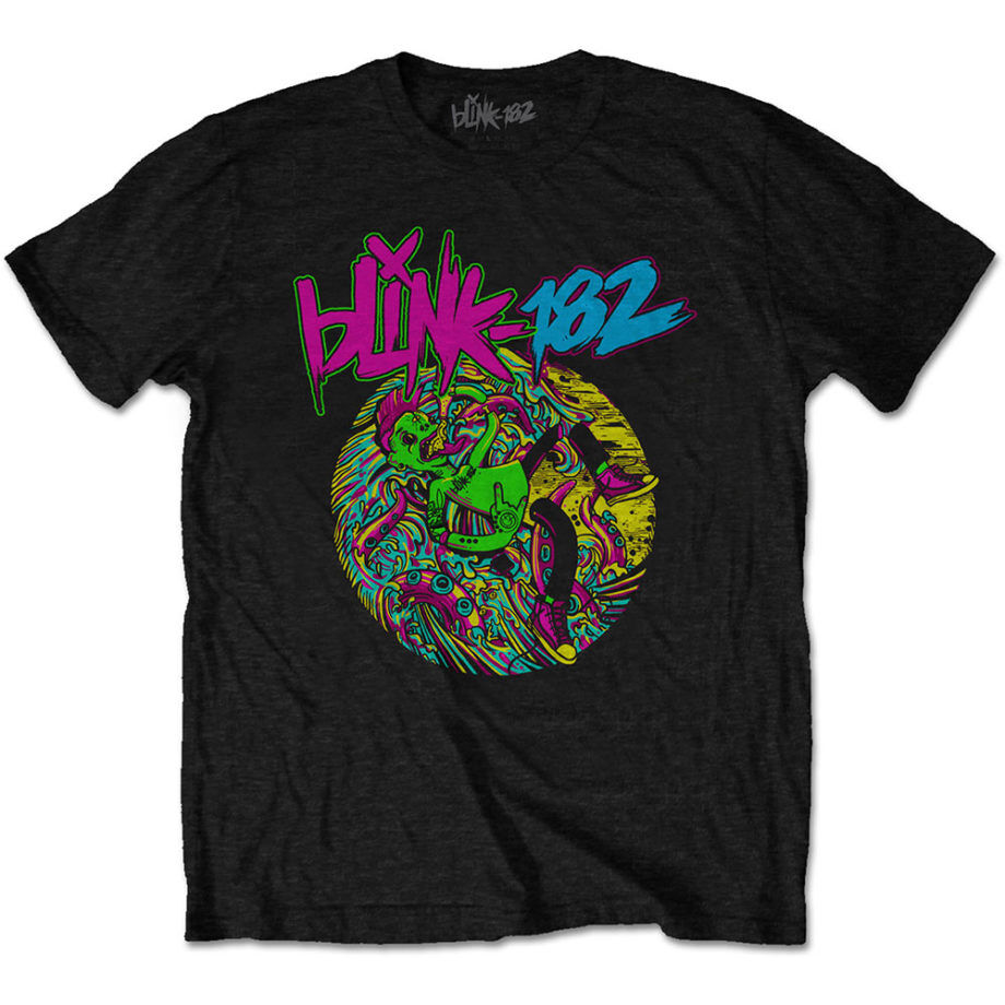 BLINK 182 Overboard Black Tshirt