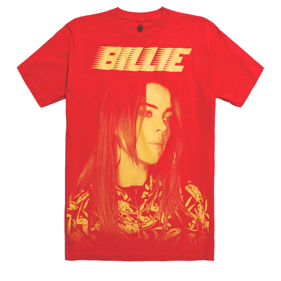 Billie Eilish Pop Orange Tshirt