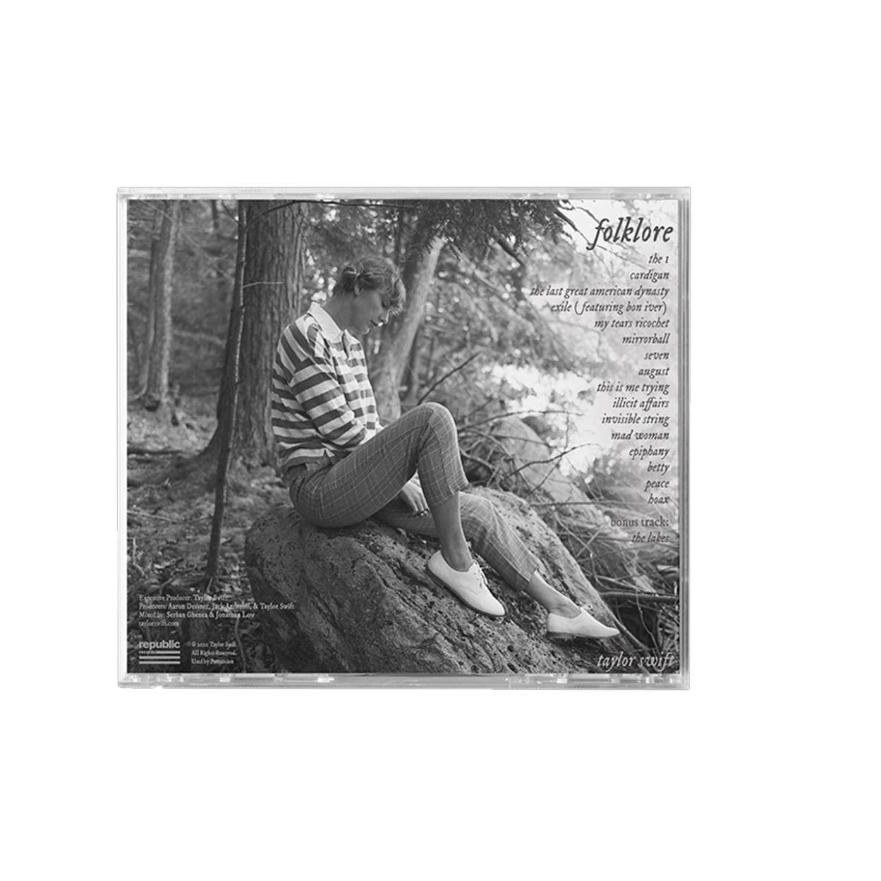 Taylor Swift Folklore Meet Me Behind The Mall Back CD