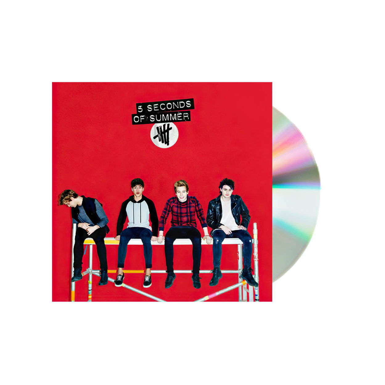 5 Seconds of summer self titled red cd
