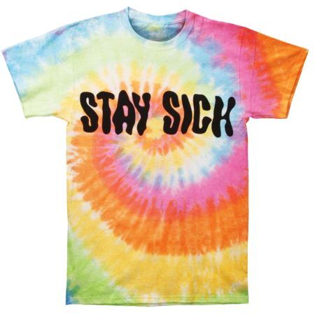 Stay Sick Clothing It's Lit Tie Dye T-shirt Front