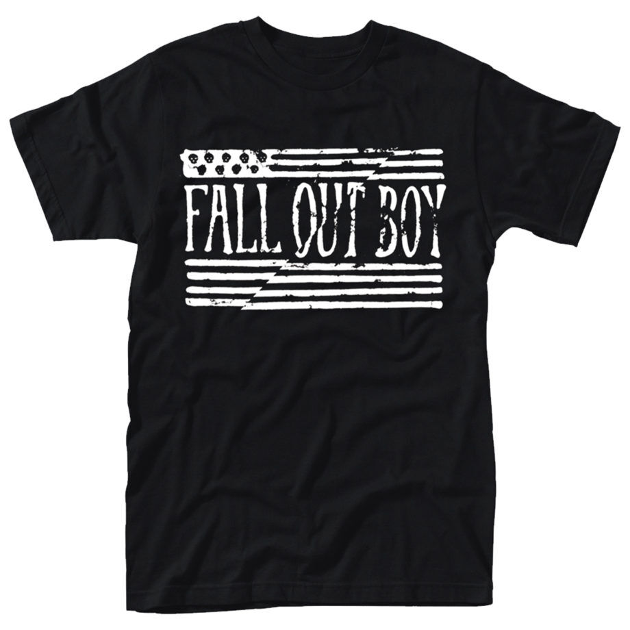 Fall out boy us flag tshirt