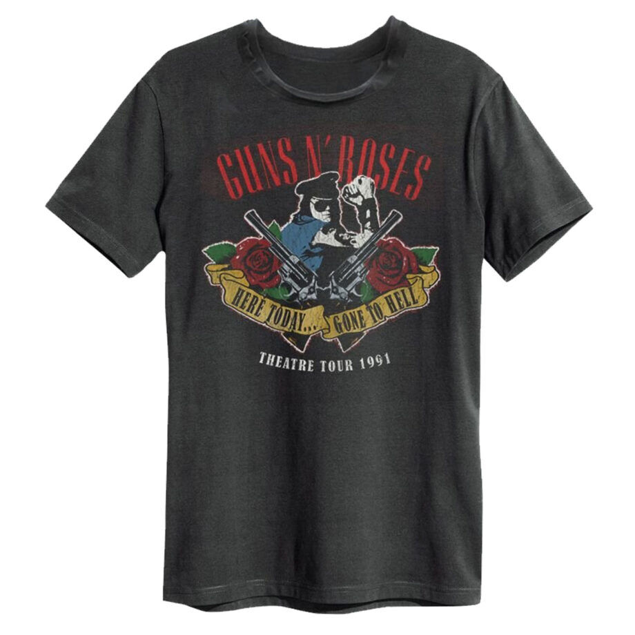 GUNS AND ROSES Gone To Hell Tshirt