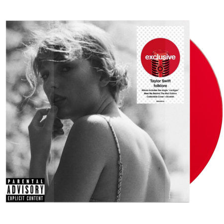 Taylor Swift Folklore Meet Me Behind The Mall Red Vinyl LP