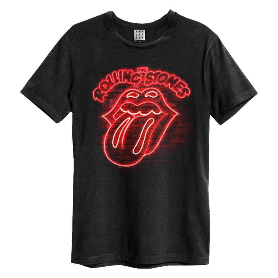 The Rolling Stones Neon Logo Tshirt