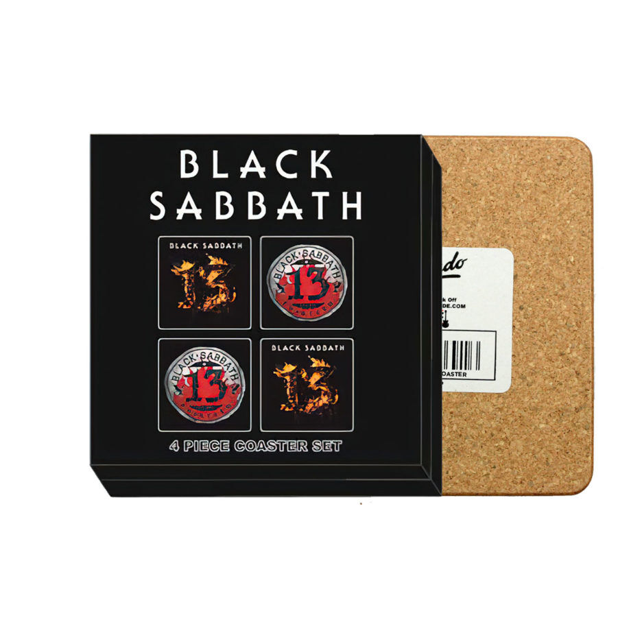 BLACK SABBATH 13 Albums Coaster Set