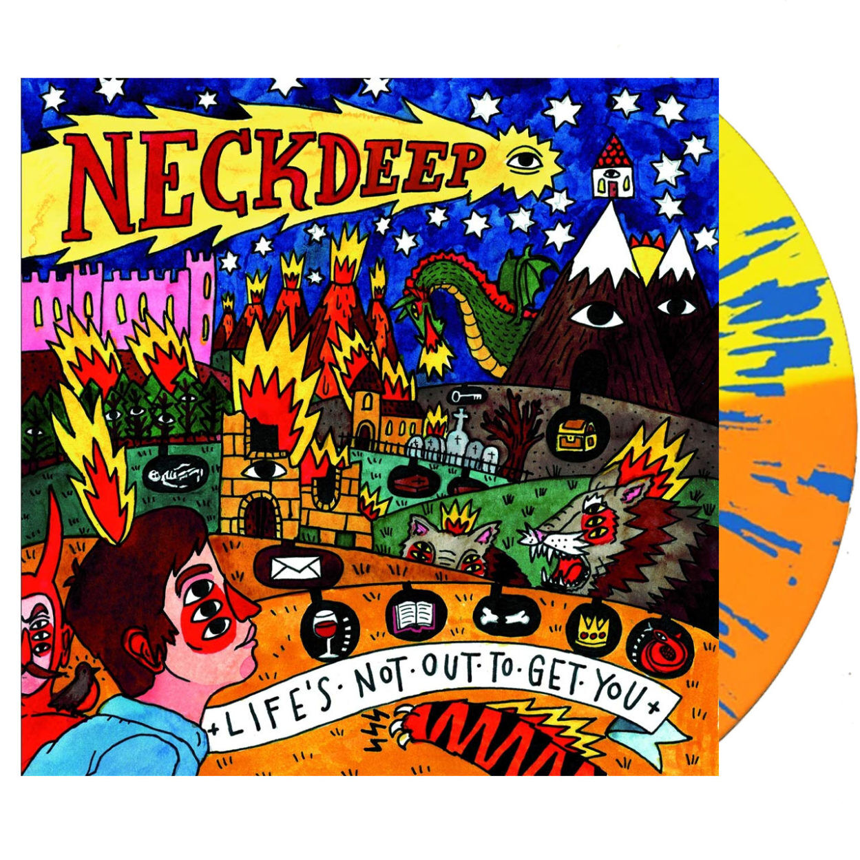 NECK DEEP Life's Not Out To Get You NBC Vinyl