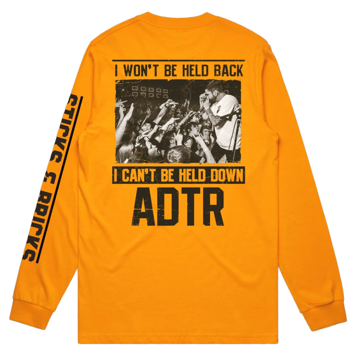A DAY TO REMEMBER Sticks and Bricks Longsleeve Back
