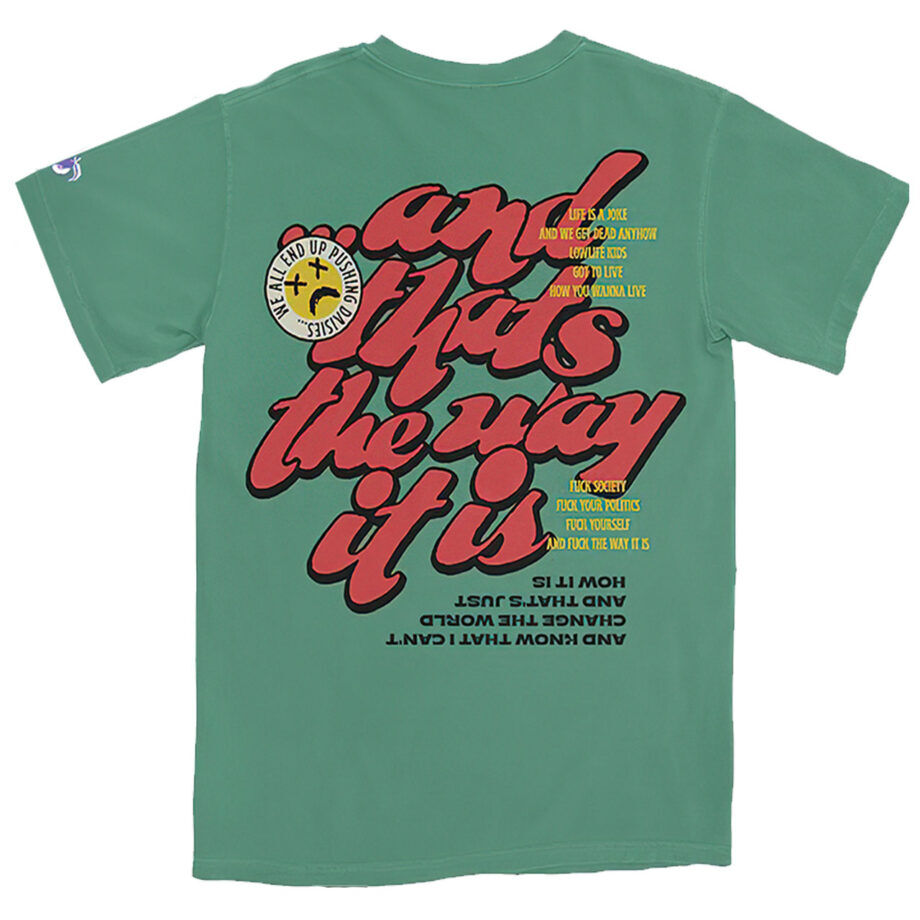 NECK DEEP Pushing Daisies Back Tshirt