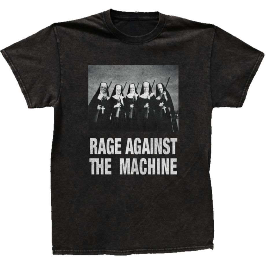RAGE AGAINST THE MACHINE Nuns with Guns Tshirt