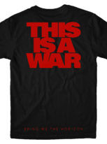 BMTH This is A War Red Logo Tshirt Back