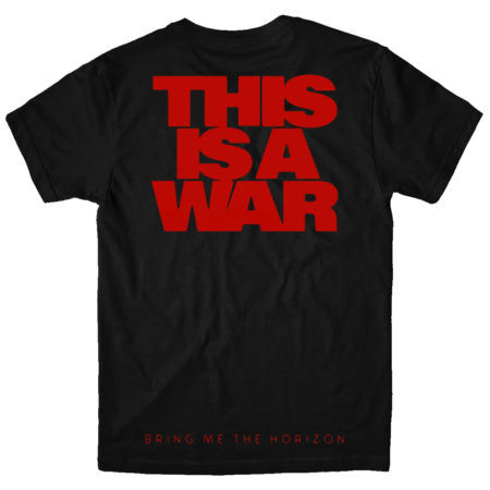BMTH This is A War Red Logo Tshirt Back