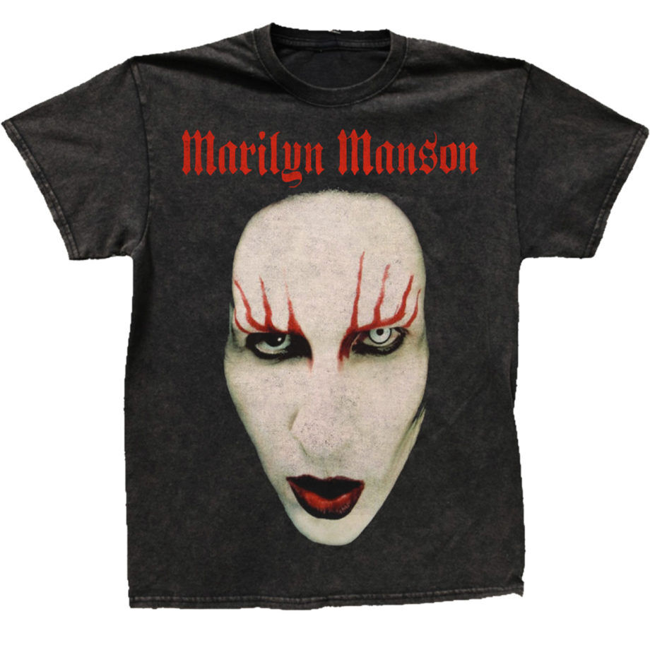 MARILYN MANSON Hollywood Face Vintage Tshirt