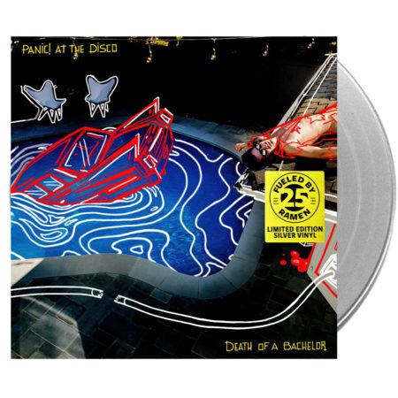 PANIC AT THE DISCO Death Of A Bachelor (FBR 25th Anniversary) Silver Vinyl