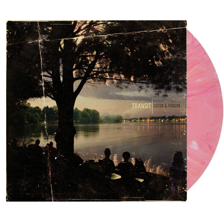 TRANSIT Listen And Forgive Pink White Vinyl