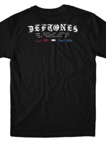 DEFTONES Static Skull Tshirt Back