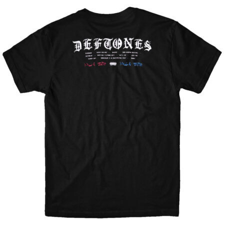 DEFTONES Static Skull Tshirt Back