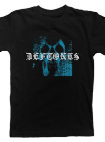DEFTONES Static Skull Tshirt Front