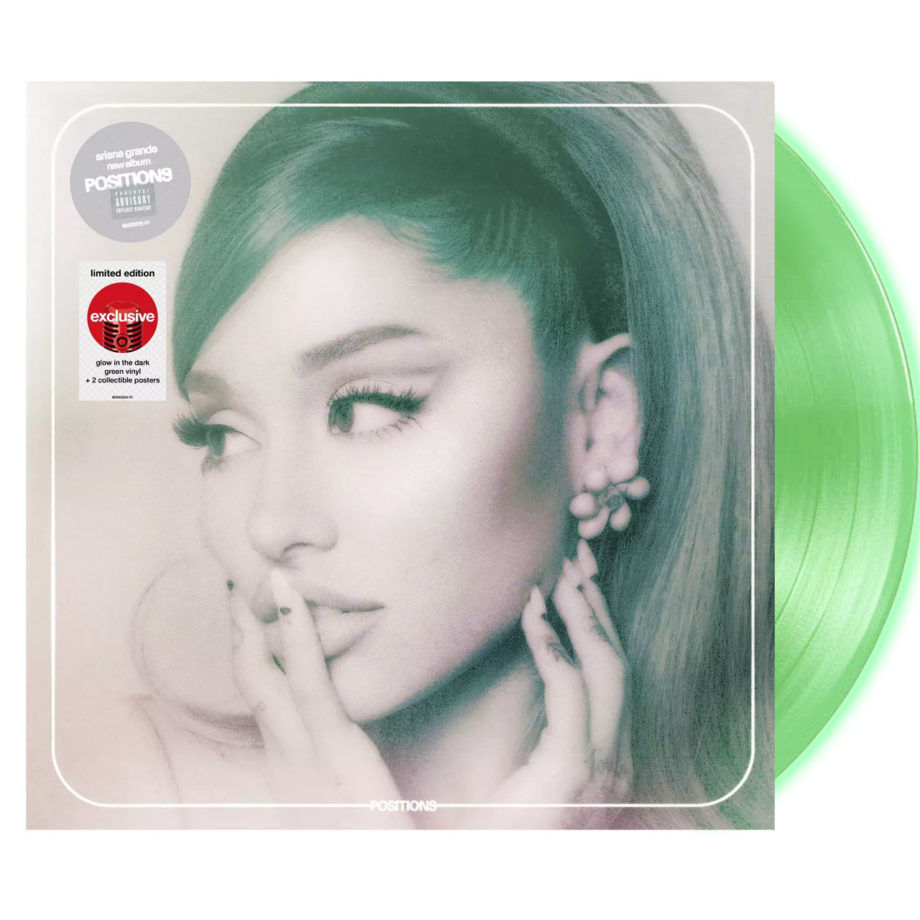 ARIANA GRANDE Positions Target Green Glow Vinyl