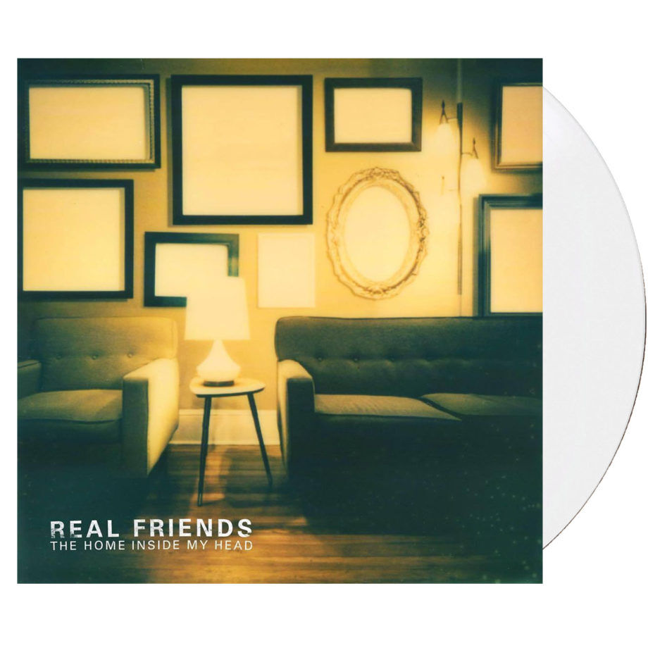 REAL FRIENDS Home Inside My Head White Vinyl