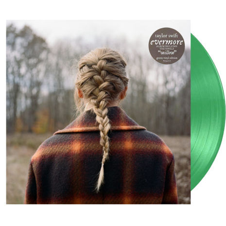 TAYLOR SWIFT evermore Deluxe Edition Green Vinyl