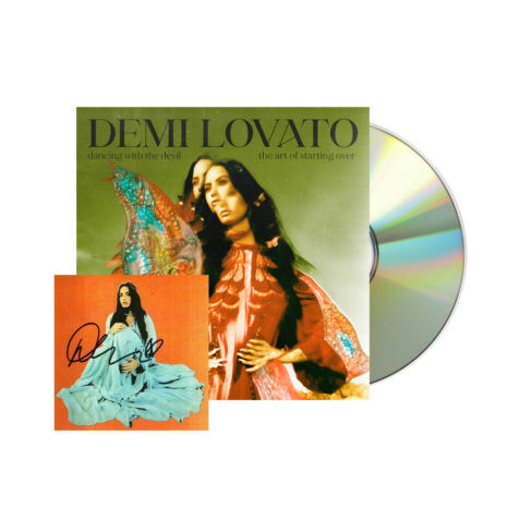 DEMI LOVATO demi lovato the art of starting over Signed standard CD