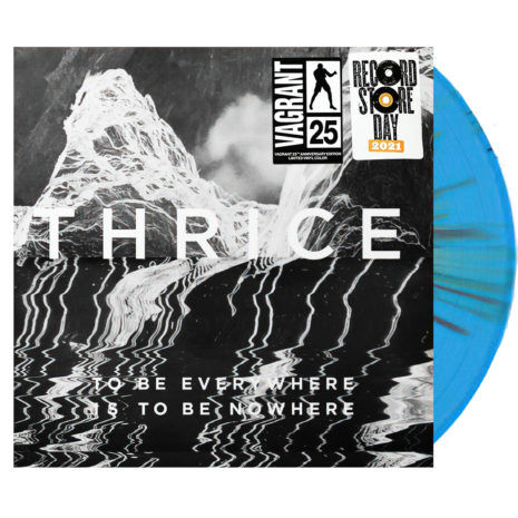 THRICE To Be Everywhere Is to Be Nowhere Blue Vinyl