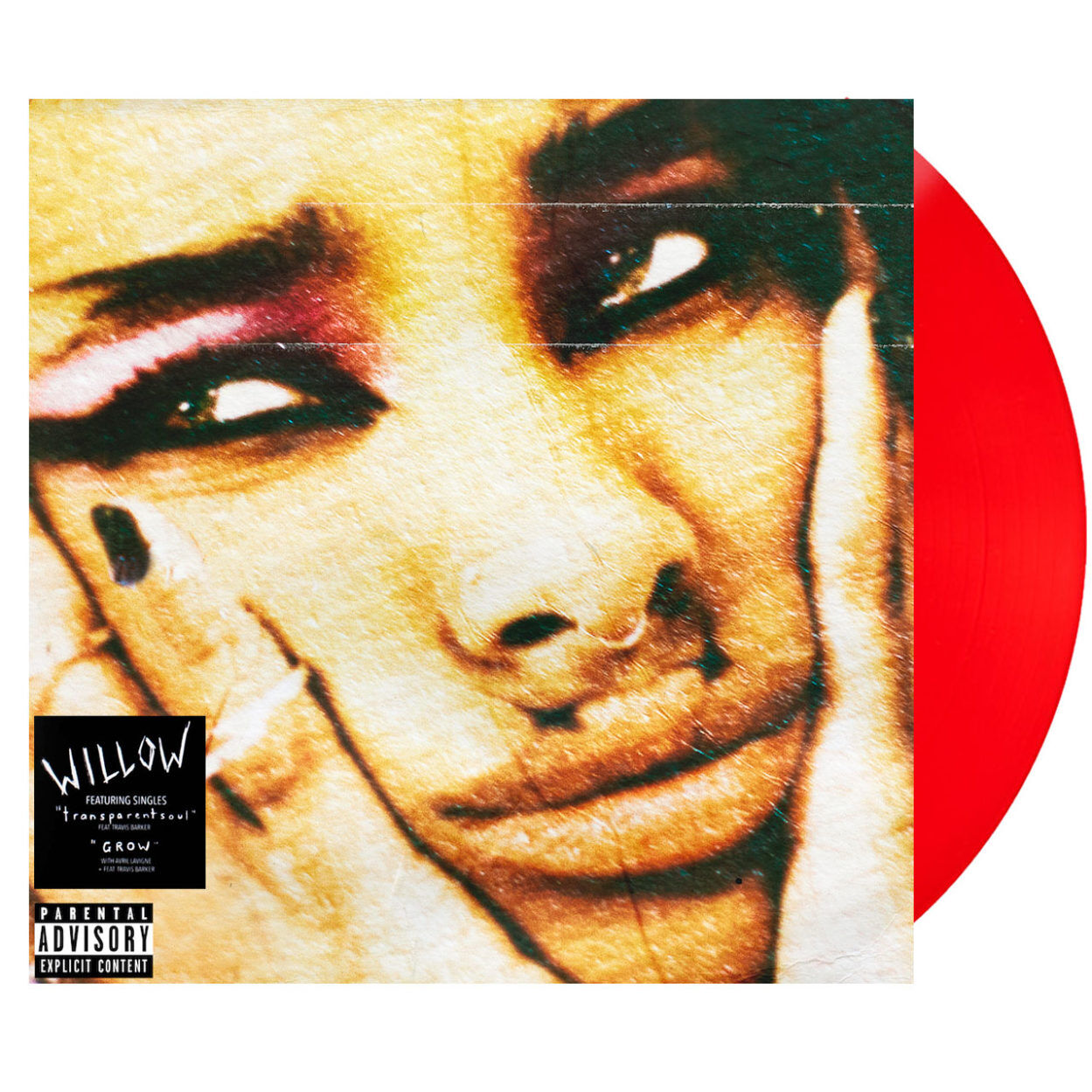 WILLOW Lately I Feel Everything Red Vinyl