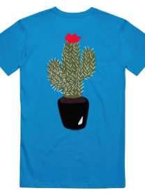 THE STORY SO FAR Cactus Proper Light Blue Tshirt Back