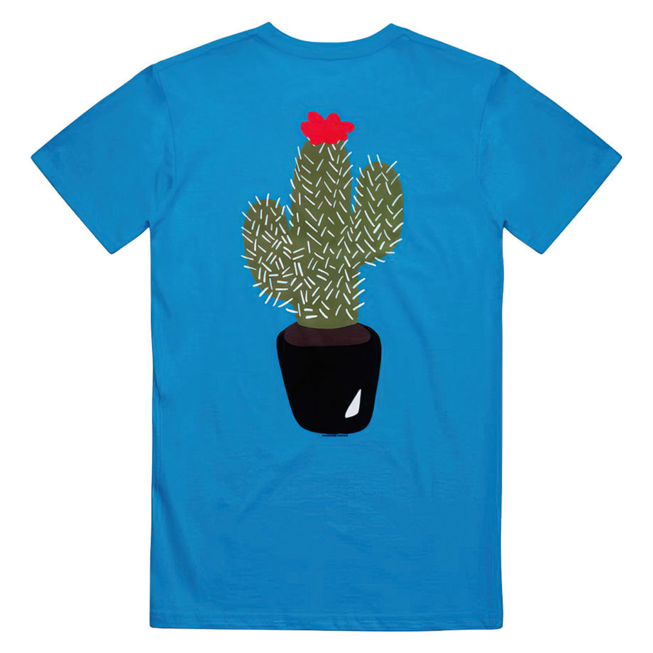THE STORY SO FAR Cactus Proper Light Blue Tshirt Back