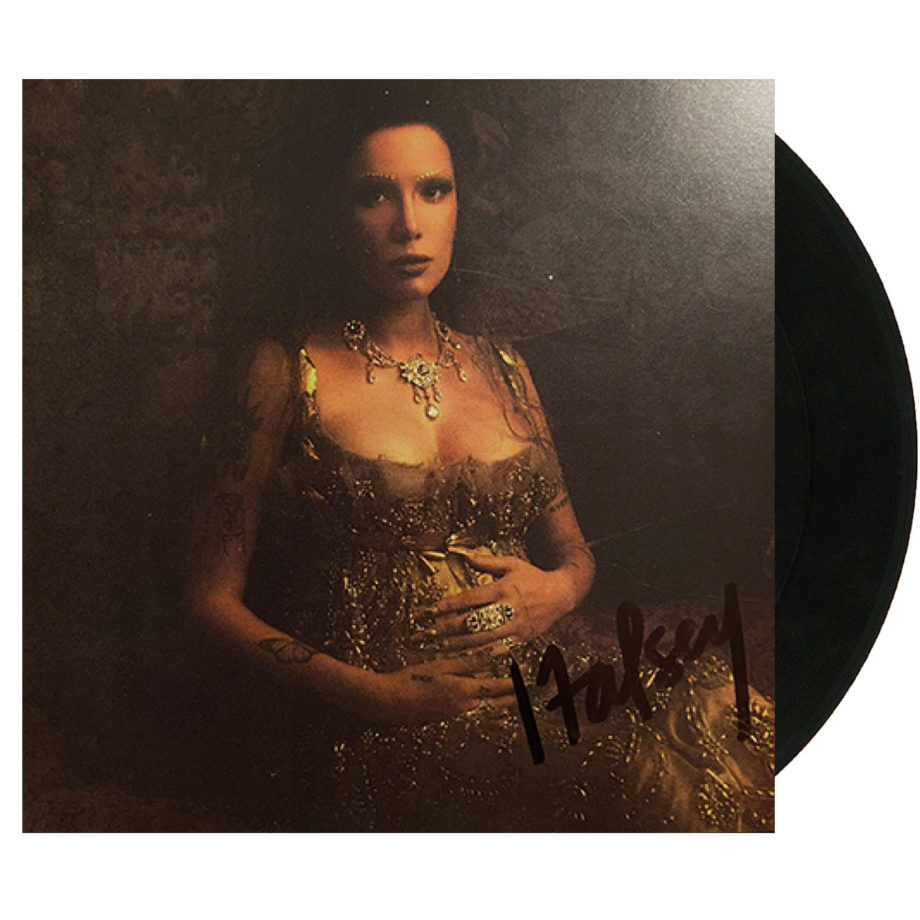HALSEY If I Can't Have Love, I Want Power Signed Card Vinyl
