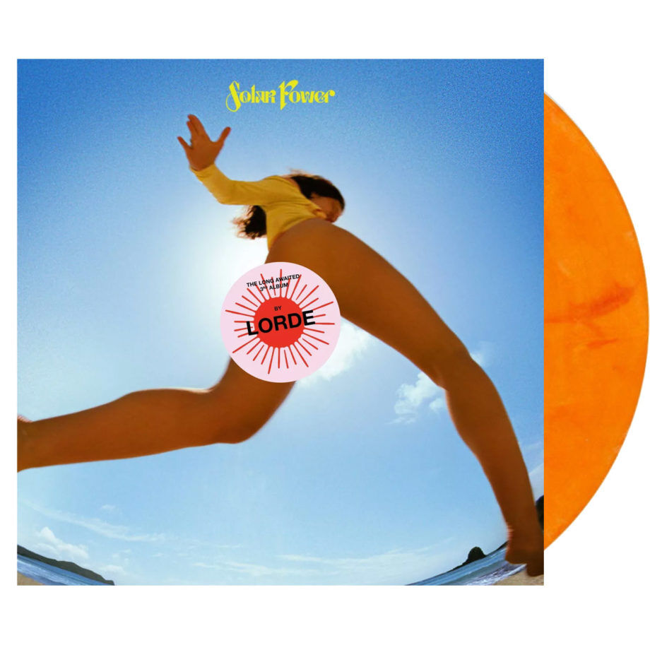 LORDE Solar Power Orange Vinyl