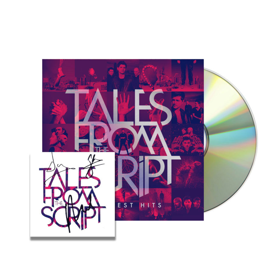 THE SCRIPT Tales From The Script Signed CD