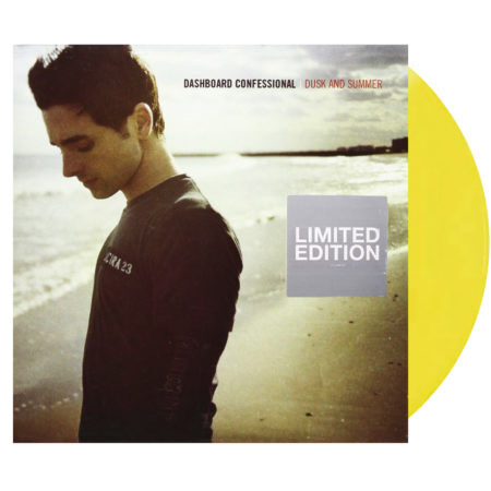 DASHBOARD CONFESSIONAL Dusk And Summer Yellow Vinyl