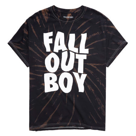 FALL OUT BOY Dark Tie-Dye Tshirt